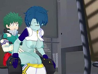 toru hagakure's invisible tits in intense hentai sex