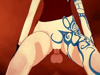 Steamy Doggystyle with Tattooed Lilith in 3D Hentai Action