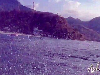 Escaped city by jet ski to fill my pussy with cum!