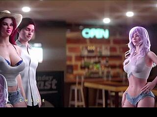 3D animated porn with stepmoms and stepaunties in action