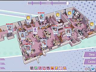 Tsundere milf in hentai game teases with massive tits! 😘