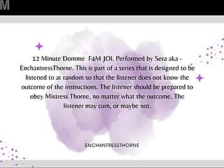 Femdom Goddess Issues Jerk Off Instructions With Denial.