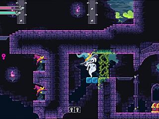 Flip witch pixel game episode 12 ghost boss huge boobs