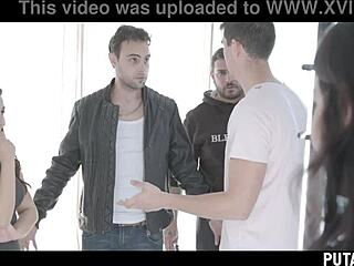 putalocura - horny andaluza annie reis bangs boyfriend and swallows