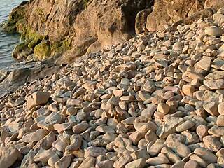 Beautiful Redhead Asks Stranger For Sunscreen On Nudist Beach