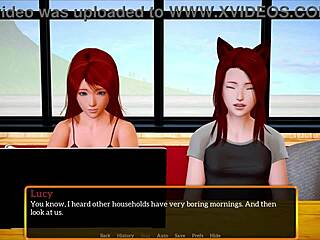 A walkthrough of the visual novel style game Family 551