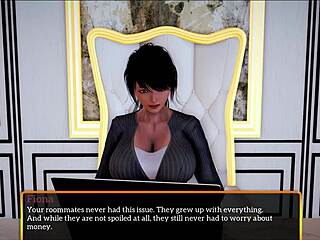 Playing PC game with my new family 312