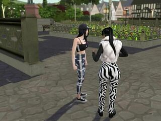 Dangerous ties in Sims 4 XXX episode 5 Spanish