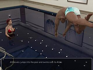 Master dominates knockout in bikini for big tits and ass play