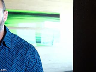 Black Cock Intensely Stretches Adrian's Ass Wide Open In Shower Scene.