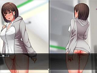 Naked Lower Body Excites To Climax In Convenience Store