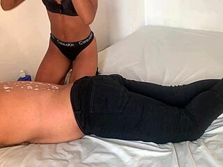 Curious stepbrothers massage and explore Latina bodies