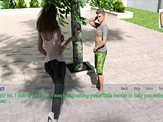 Blonde Wife And Stepmother Engage In Taboo Game