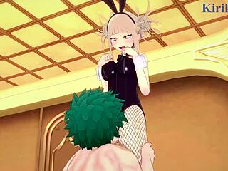 Himiko Toga and Izuku Midoriya in Wild Hentai Action?