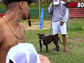 young guy sucking big neighborhood cocks