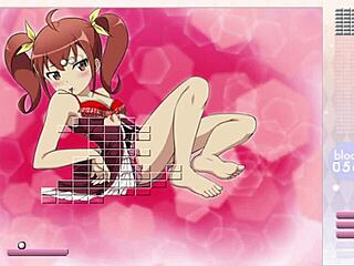 Kurusu Kanako's Strip Arkanoid Gameplay Fun