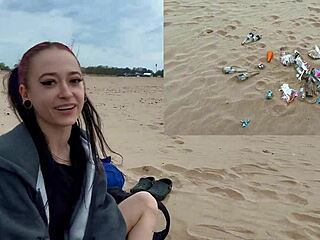 i gave her a creampie after our beach date