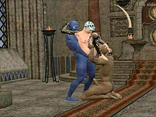 Hey, check this wild 3D monster banging action today!