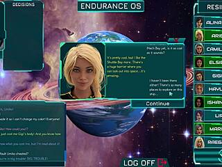 Stranded in Space 11: Chatting with Girls in Futuristic Adventure