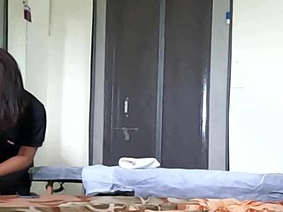 Indian Spa Dick Flashing Caught on Camera Part 01