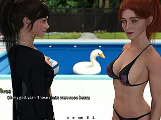 Summer Heat Ignites Sexy Bikini Girl Action