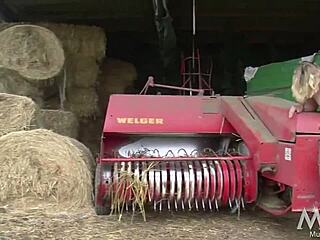 Young Maid Craves Double Penetration from Servant