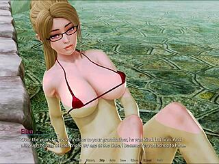 A walkthrough of the harem hotel visual novel on PC