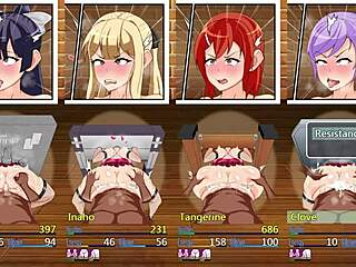 Professional school gameplay in cartoon anime style game set in the USA