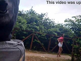 anime hentai teen masturbates solo in public forest street