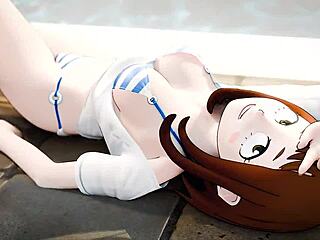 Ochaco Uraraka in hero recruitment gangbang drive