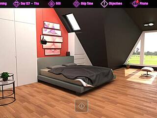 Big tits and ass in 3D game for adults