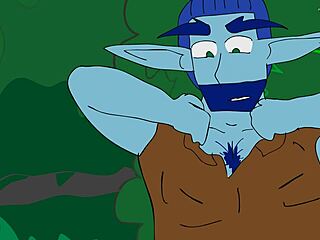 wow, elf bara gay sex is insanely hot