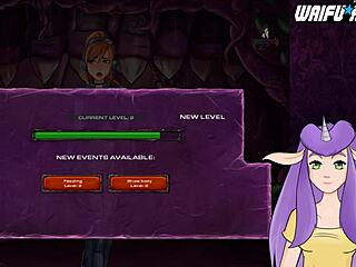 Рыжая стриптиз в аниме игре Starcraft II