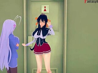 Home party in motel with cuckold and friend involves double penetration.