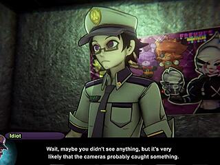 Making Pizza in Fap Nights at Frennis 3 Game