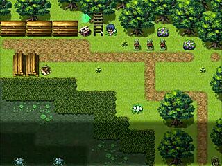 Tanned girl natsuki hentai game ep 2 pervy carpenter massages massive boobs