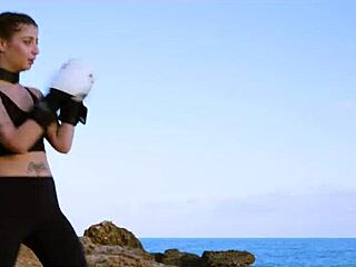 Boxer Tied and Spanked Before Rimming Dom by Balearic Sea - True Warrior Submission?