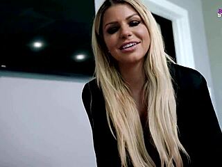 I Lose My Virginity to Busty Stepmom Brooklyn Chase in POV Sex. She Gives Blowjob and Shows Big Ass.