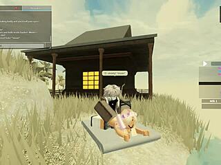 roblox game featuring cute characters in action