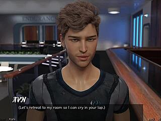 Stranded in space 29 - gettin' kisses from Gigi