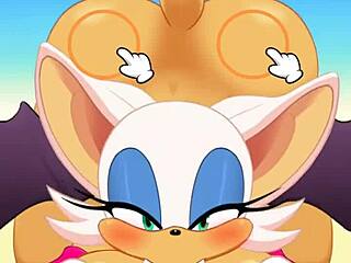 Rouge Sucks Cock and Swallows Cum During Ass Fuck