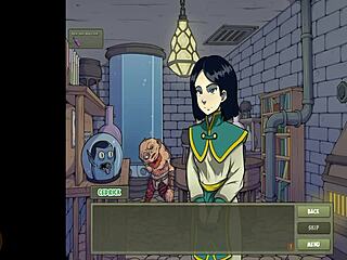 witch hunter p5 fights magic monster with boobs, challenge accepted