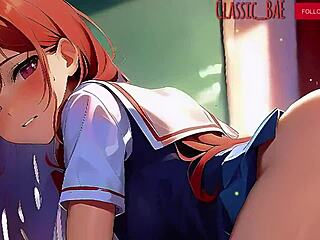 Lewd ASMR audio: Get sucked off in class with F4M waifu