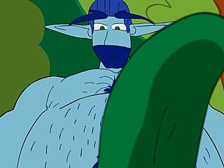 wow, elf bara gay sex is insanely hot