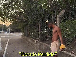 i found this guy with a big dick lost on the street and took him home to help him find his way, but he ended up finding his way into my ass and my husband's.