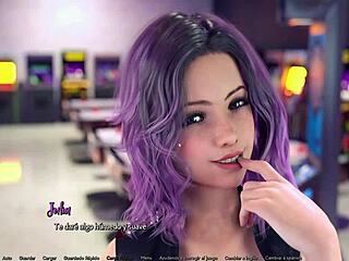 gameplay story 3 season 1 where he meets julia in fantasy anime