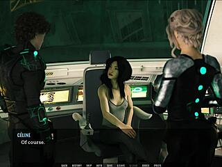 what’s up with these curvy hentai tits in unending void?