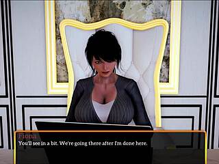 Playing PC game with my new family 312