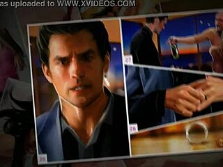 Nicole Heat tied up in comic for double penetration and facial