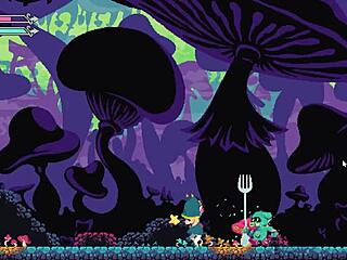 Flip Witch Pixel Hentai Monster Girl Femdom Drains Balls In Game